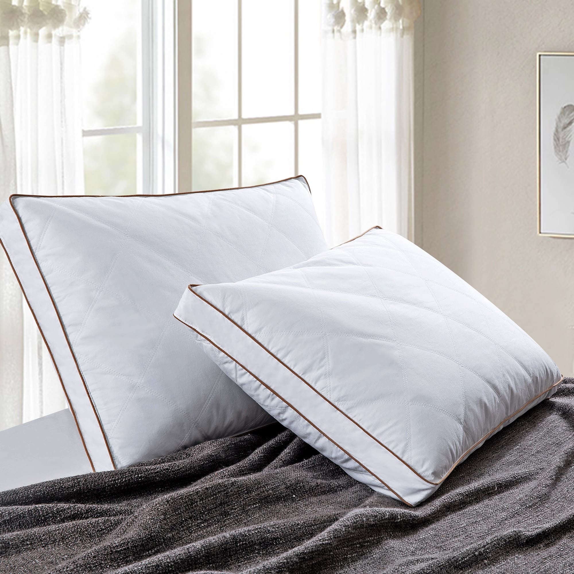 white kapok recte pillow1