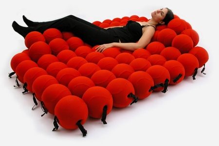 natural kapok ball bed v6